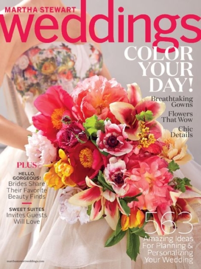 Martha Stewart Weddings March 01, 2015 Issue Cover