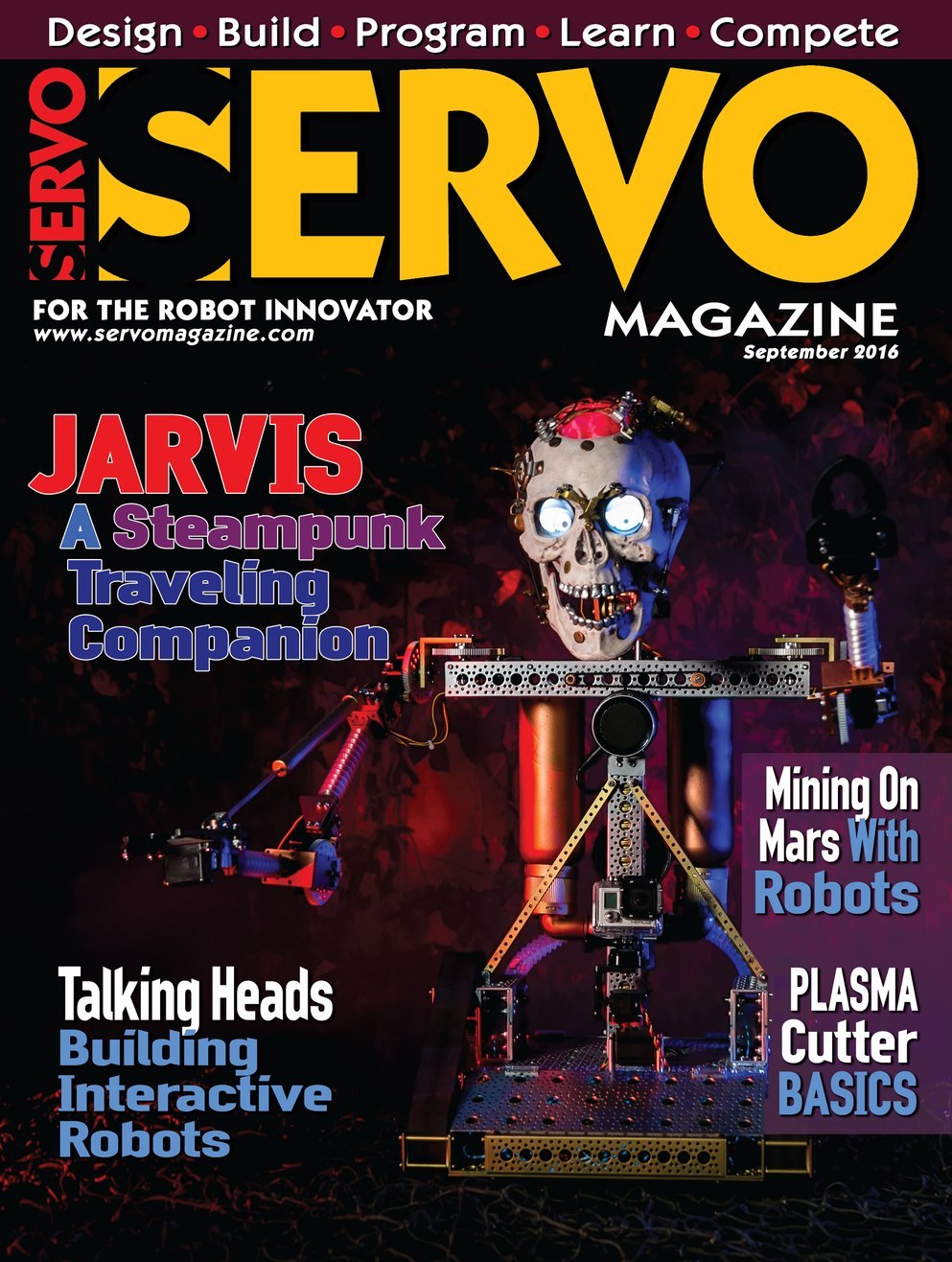 Servo-Magazine September 01, 2016 Issue Cover