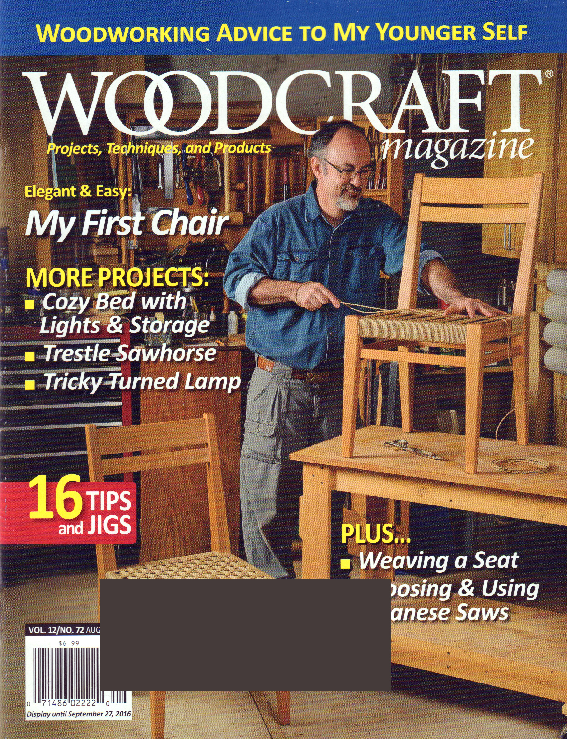 Woodcraft August 01, 2016 Issue Cover