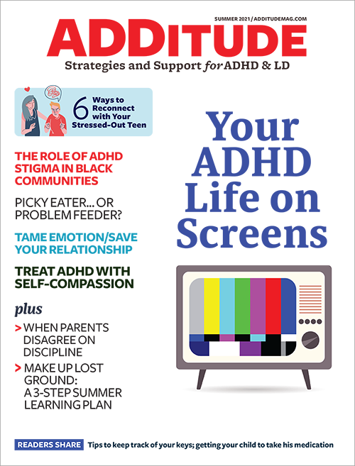 ADDitude June 01, 2021 Issue Cover