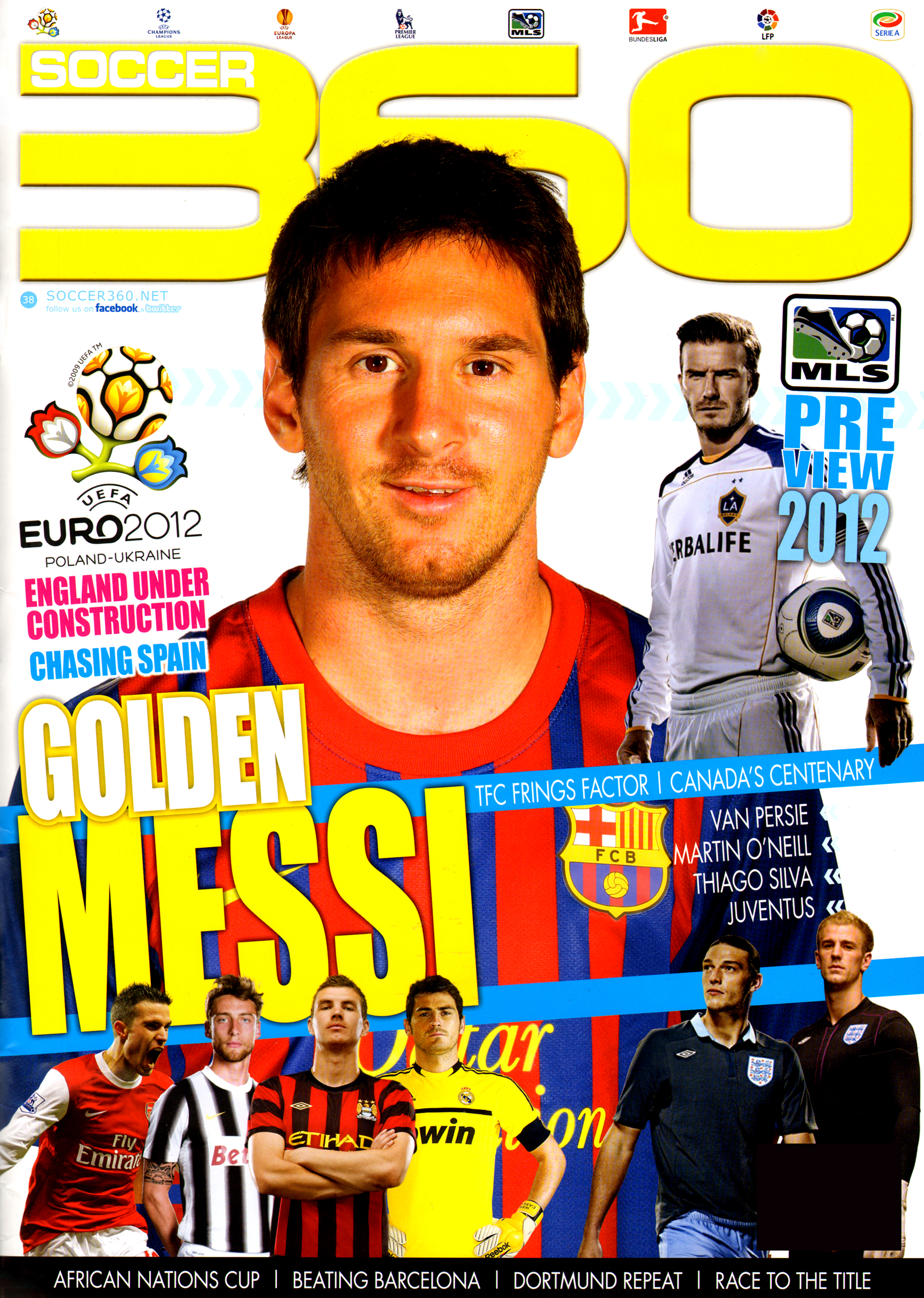 Soccer-360 April 01, 2012 Issue Cover