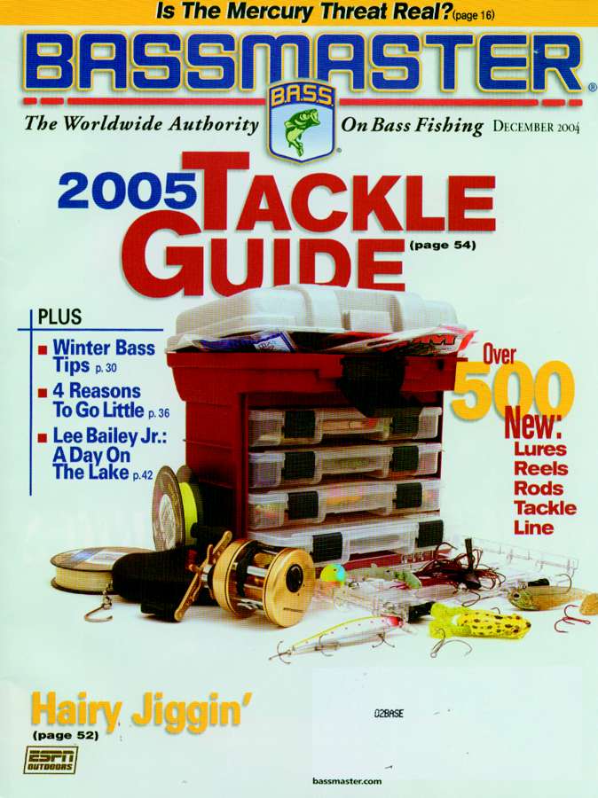 Bassmaster December 01, 2004 Issue Cover