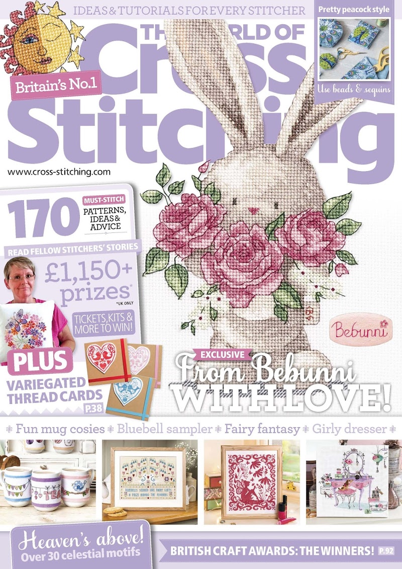 The-World-of-Cross-Stitching May 01, 2018 Issue Cover