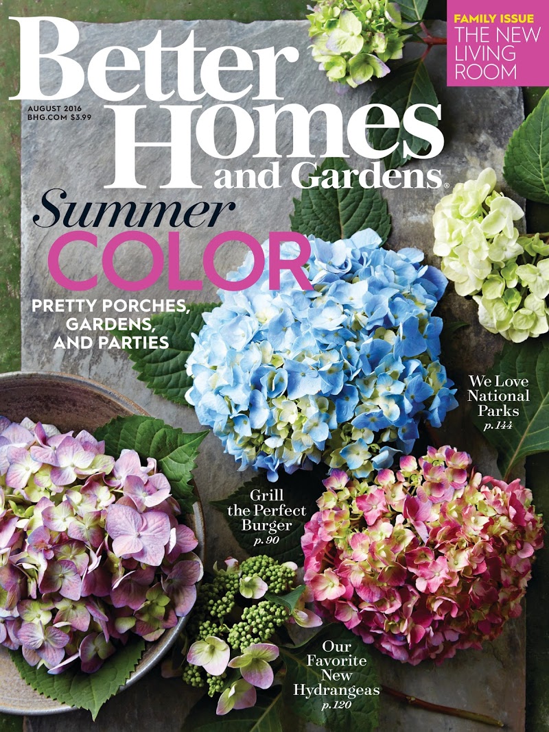 Better-Homes-and-Gardens August 01, 2016 Issue Cover
