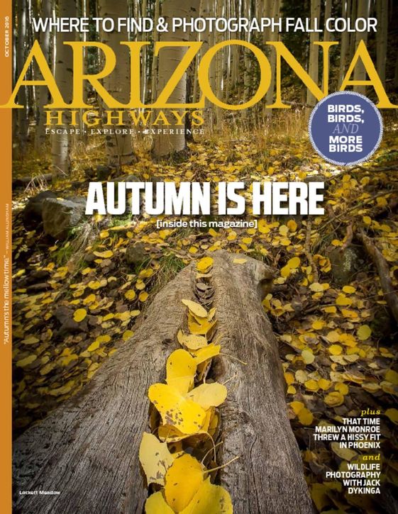 Arizona-Highways October 01, 2016 Issue Cover