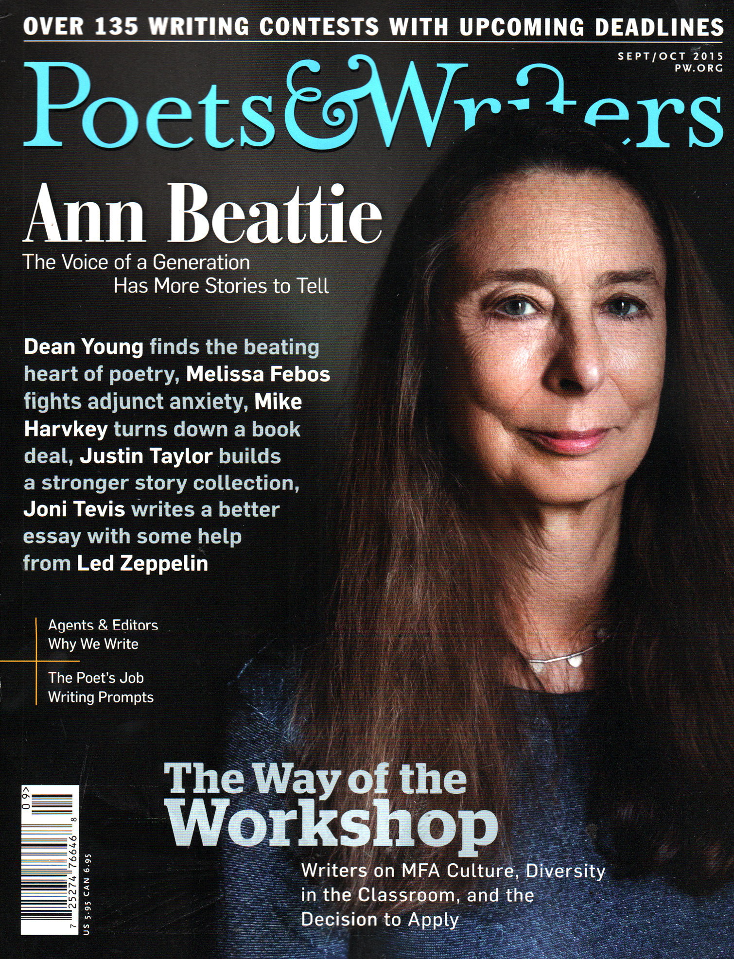 Poets-and-Writers September 01, 2015 Issue Cover