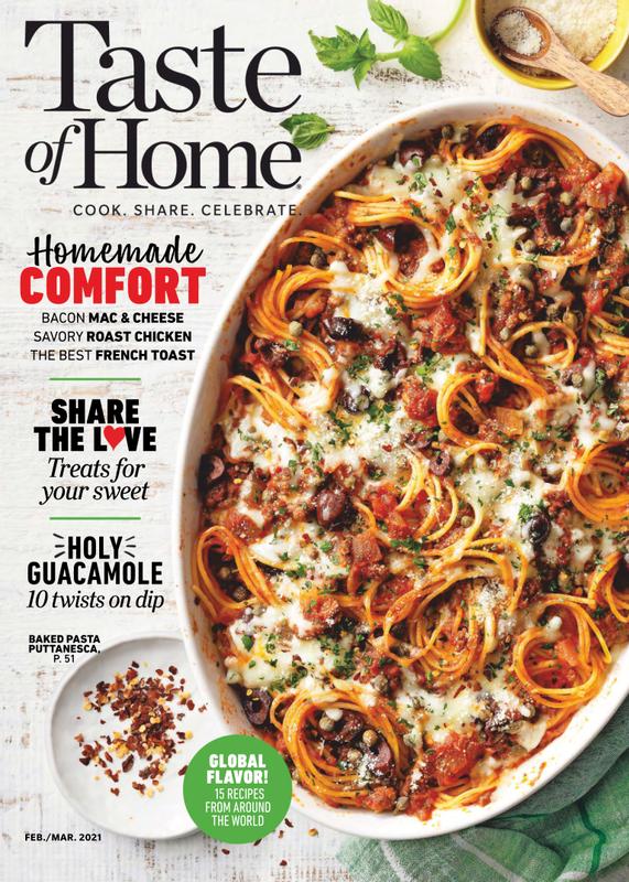 Taste-of-Home February 01, 2021 Issue Cover
