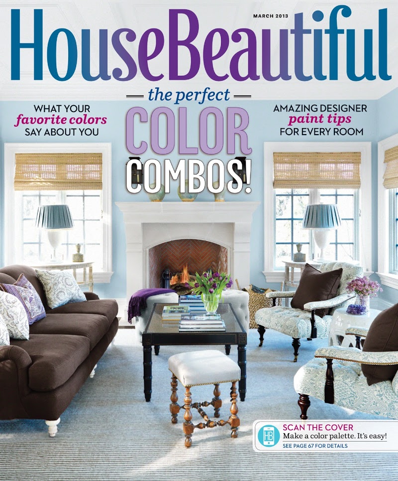 House-Beautiful March 01, 2013 Issue Cover