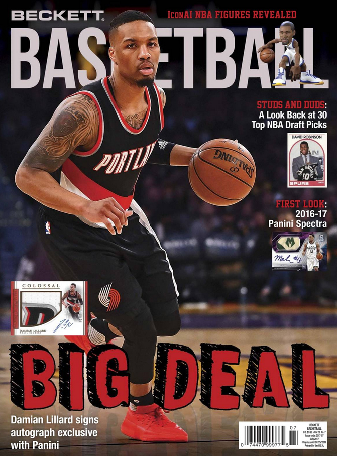 Beckett-Basketball July 01, 2017 Issue Cover