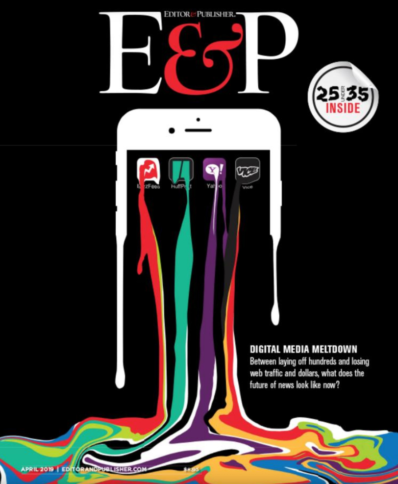 Editor-and-Publisher April 01, 2019 Issue Cover
