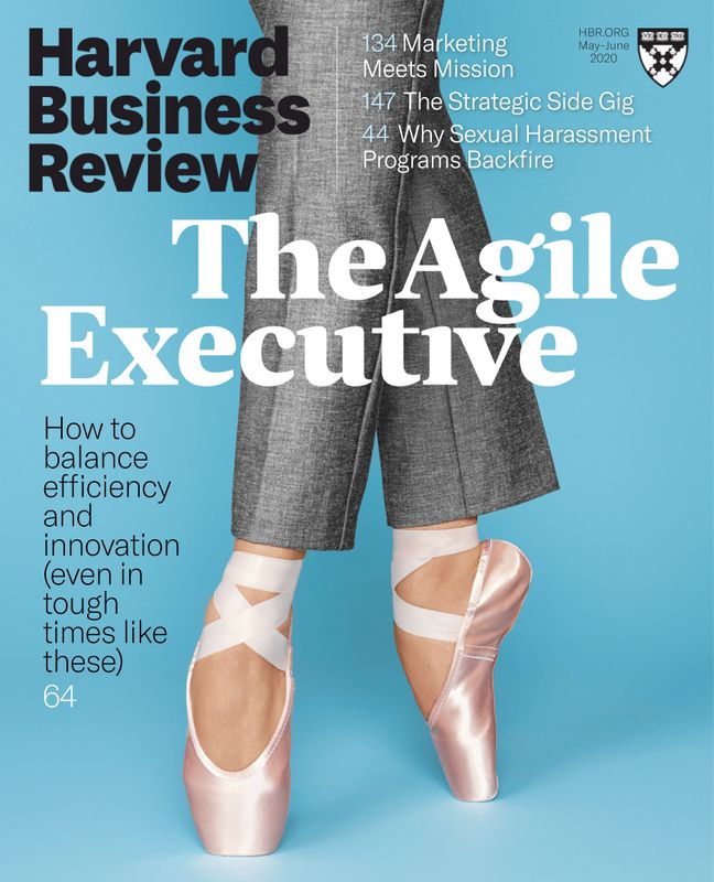 Harvard-Business-Review May 01, 2020 Issue Cover