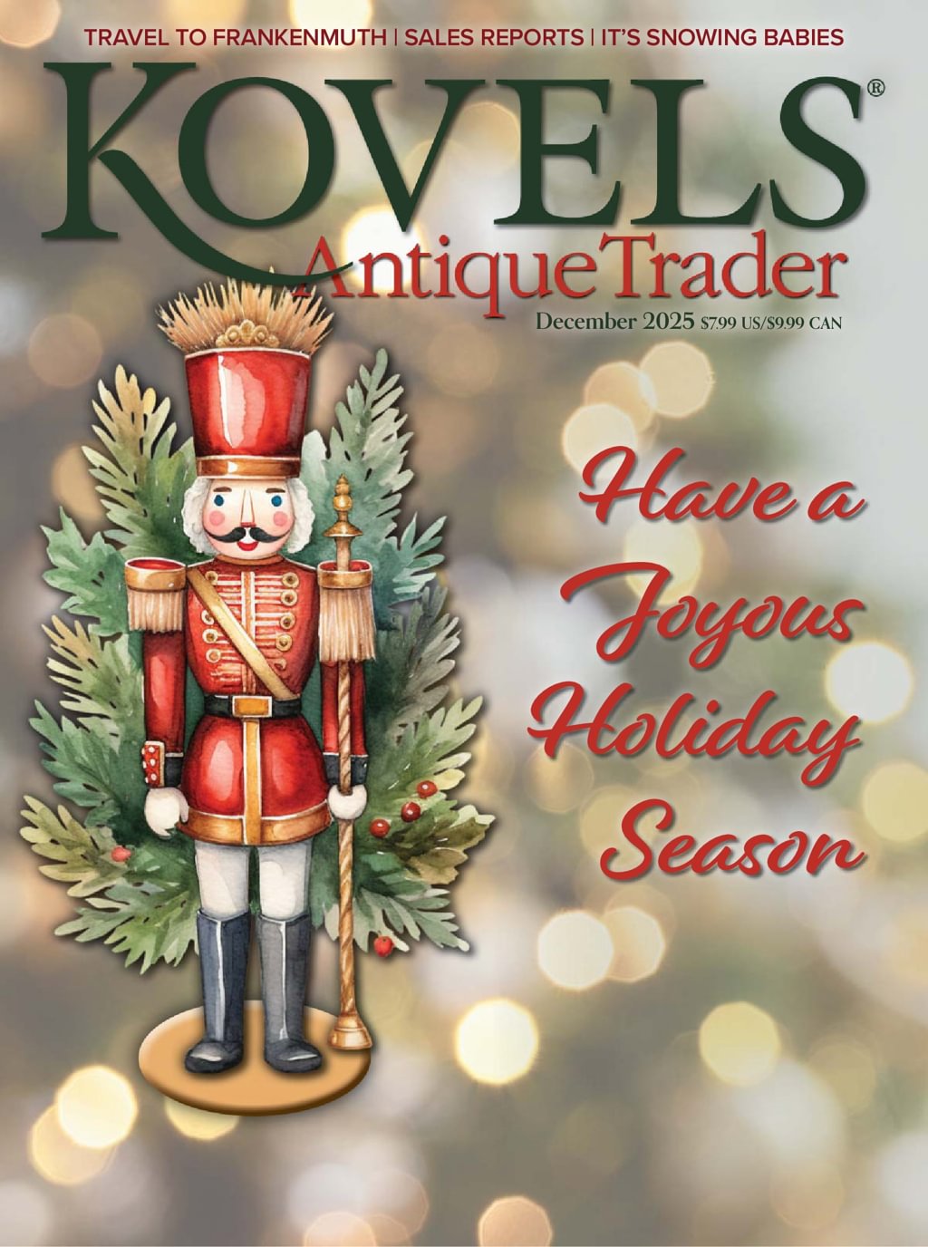 Kovels Antique Trader December 01, 2025 Issue Cover