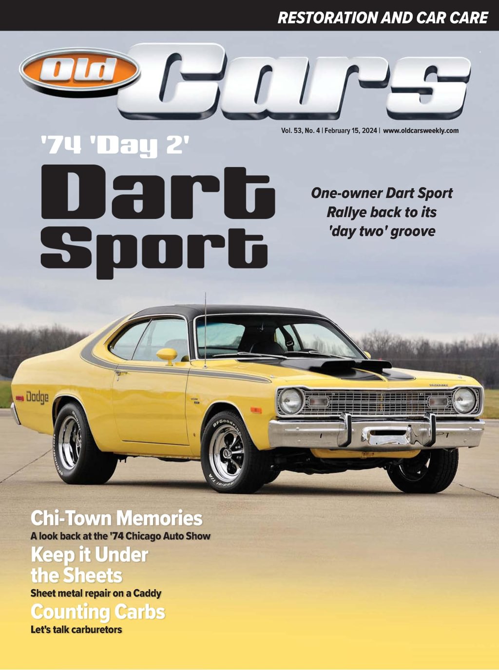 Old-Cars February 15, 2024 Issue Cover