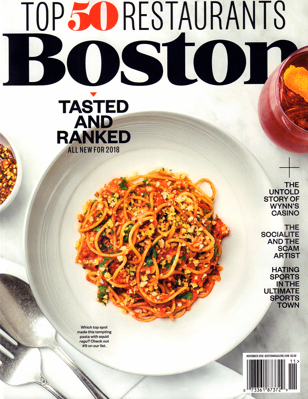 Boston November 01, 2018 Issue Cover