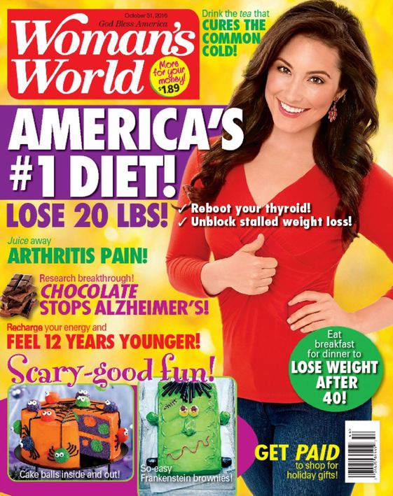 Womans-World October 31, 2016 Issue Cover