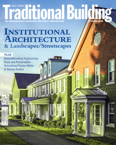 Traditional Building October 01, 2016 Issue Cover