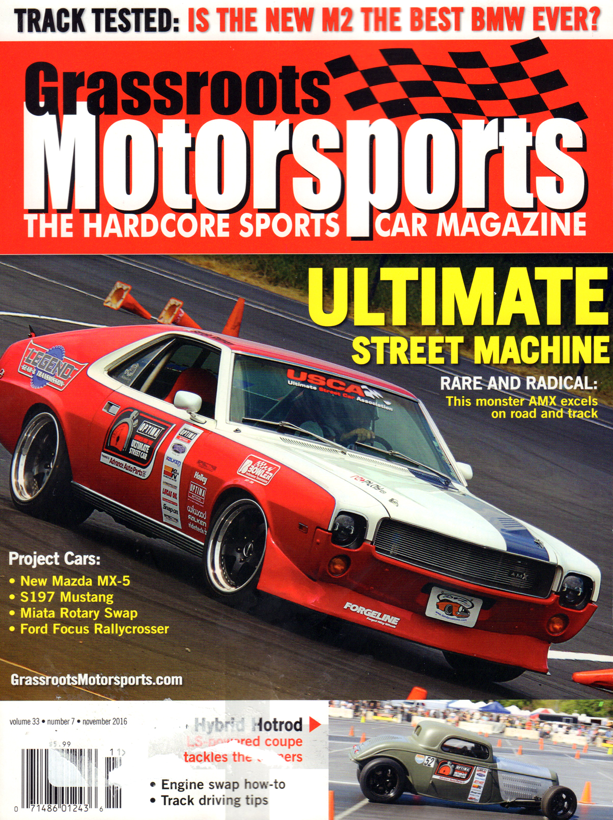 Grassroots-Motorsports November 01, 2016 Issue Cover