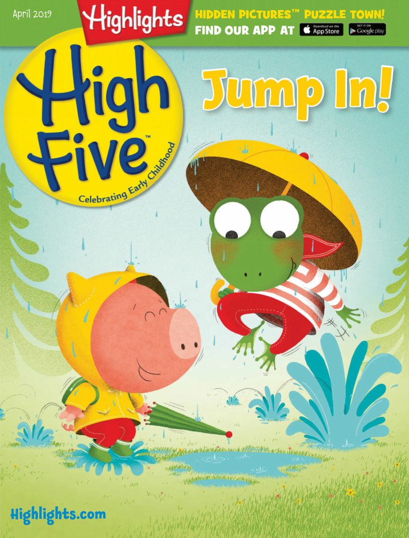 Highlights-High-Five April 01, 2019 Issue Cover