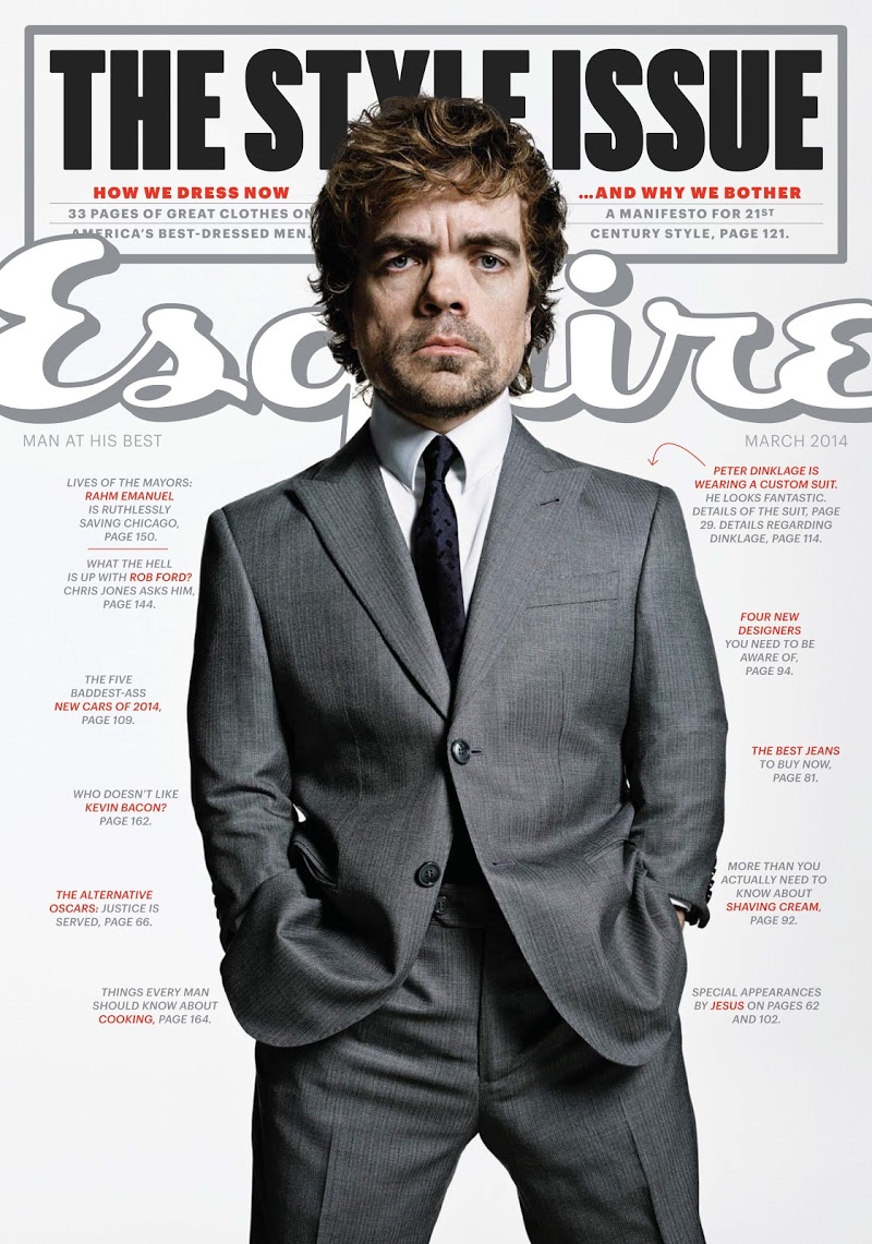 Esquire March 01, 2014 Issue Cover