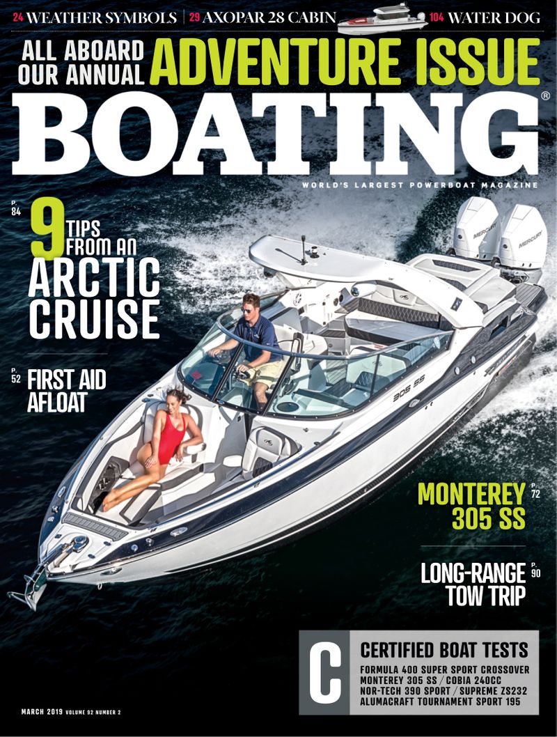 Boating March 01, 2019 Issue Cover