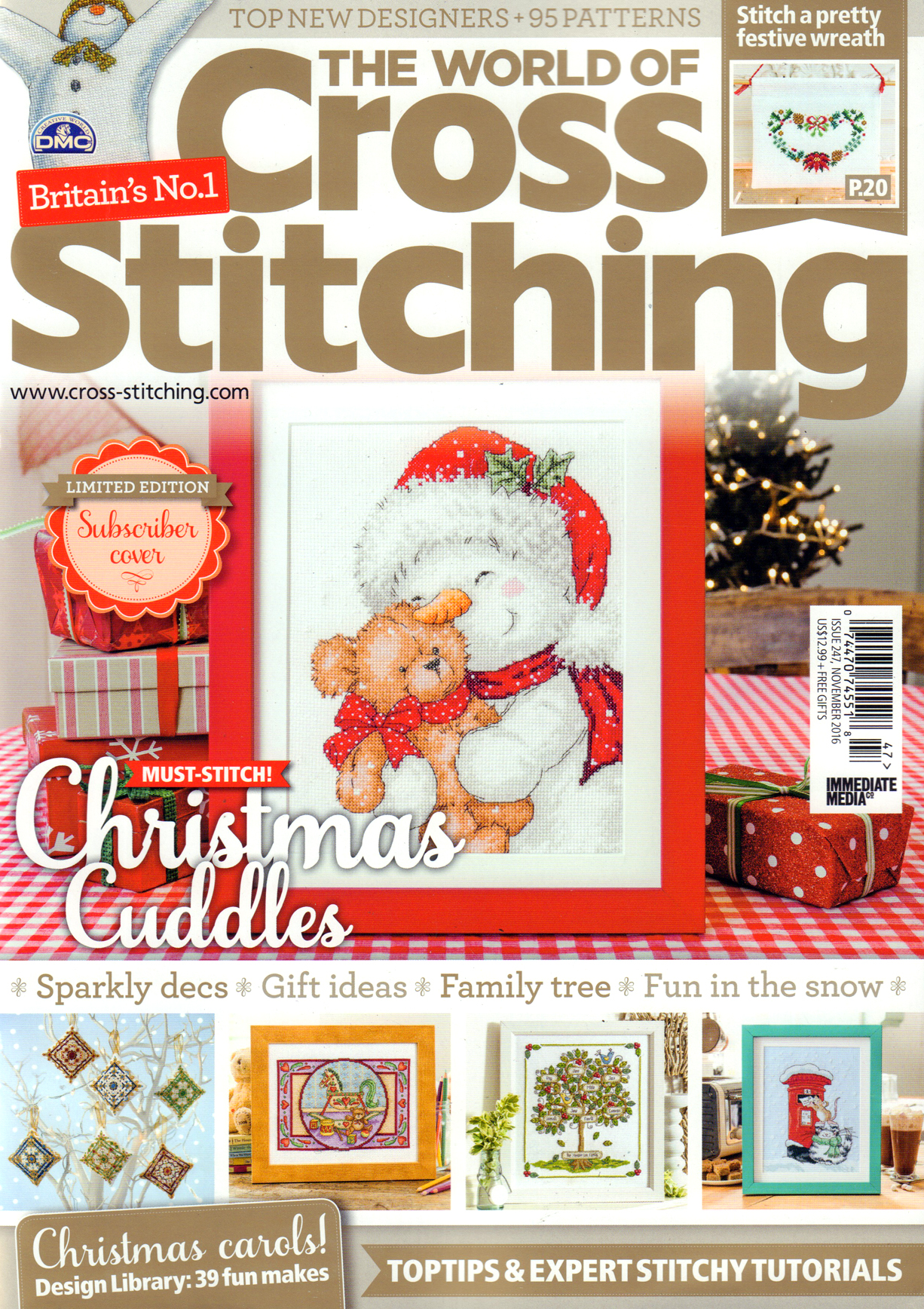 The-World-of-Cross-Stitching November 01, 2016 Issue Cover