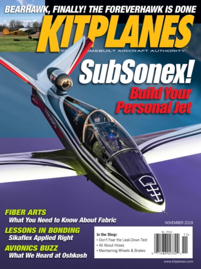 Kit Planes November 01, 2019 Issue Cover
