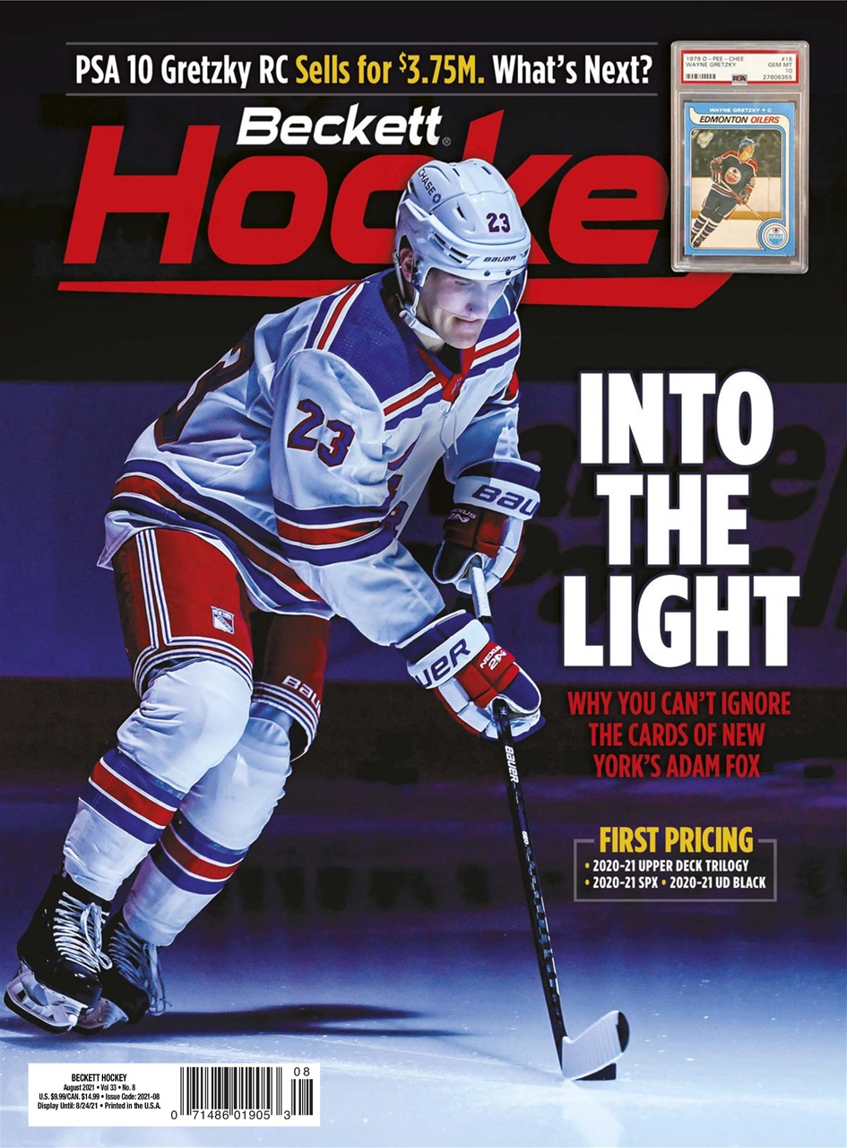 Beckett-Hockey August 01, 2021 Issue Cover