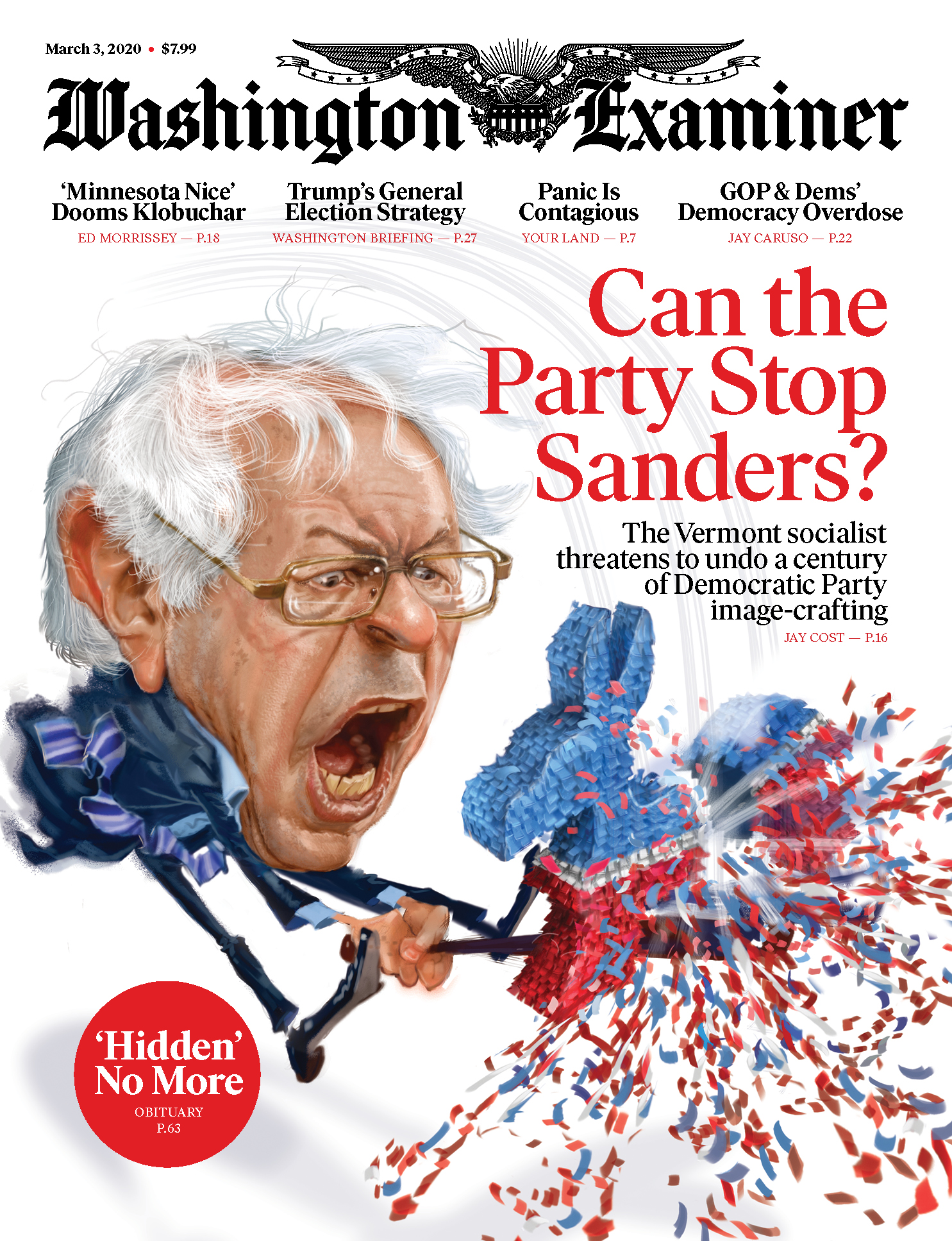 Washington-Examiner March 03, 2020 Issue Cover