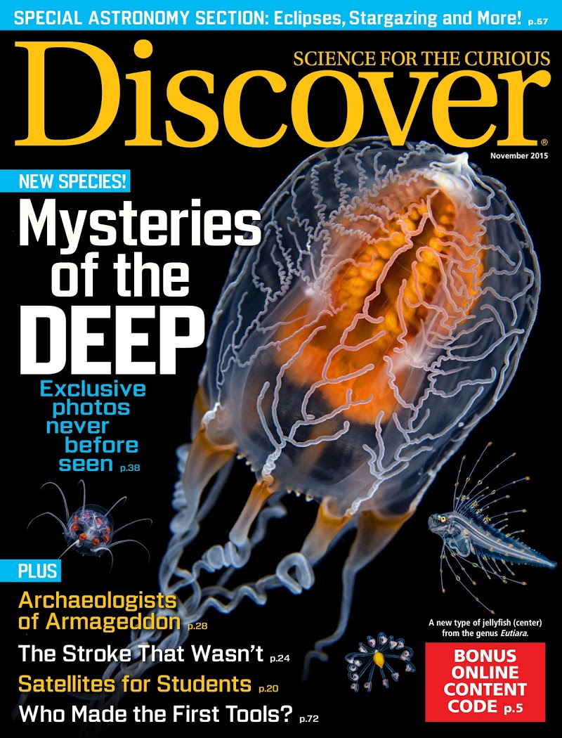 Discover November 01, 2015 Issue Cover