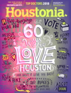 Houstonia August 01, 2018 Issue Cover
