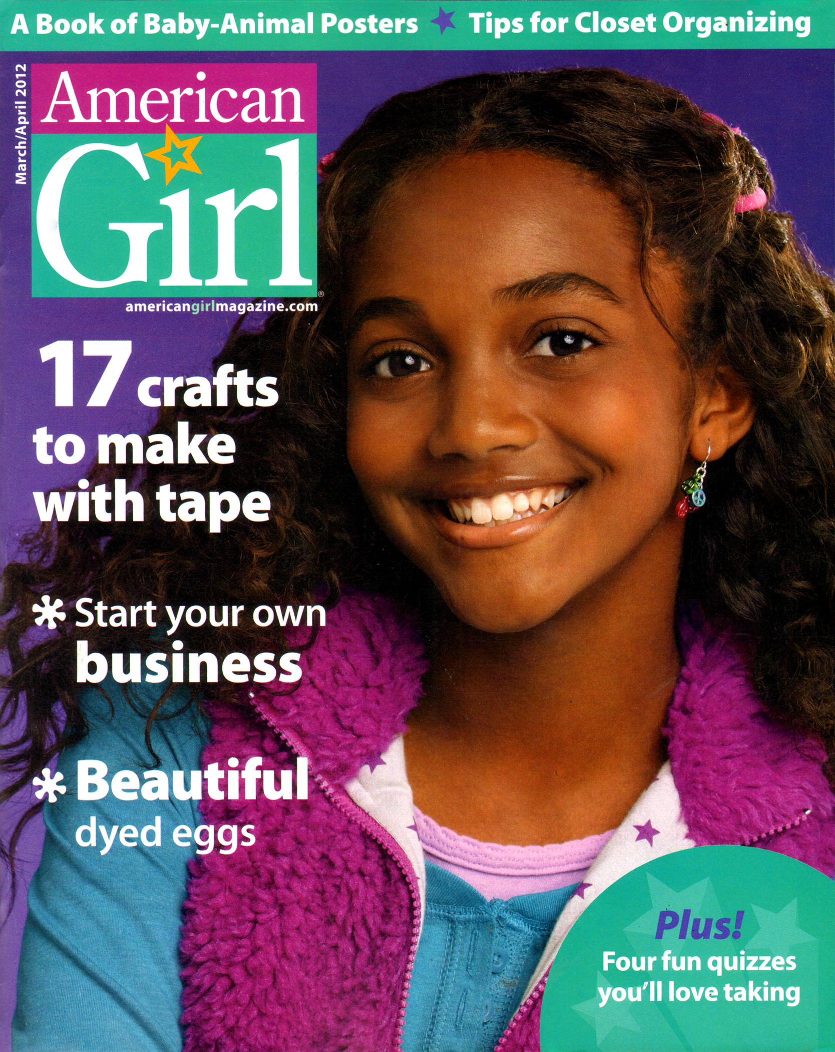 American-Girl March 01, 2012 Issue Cover