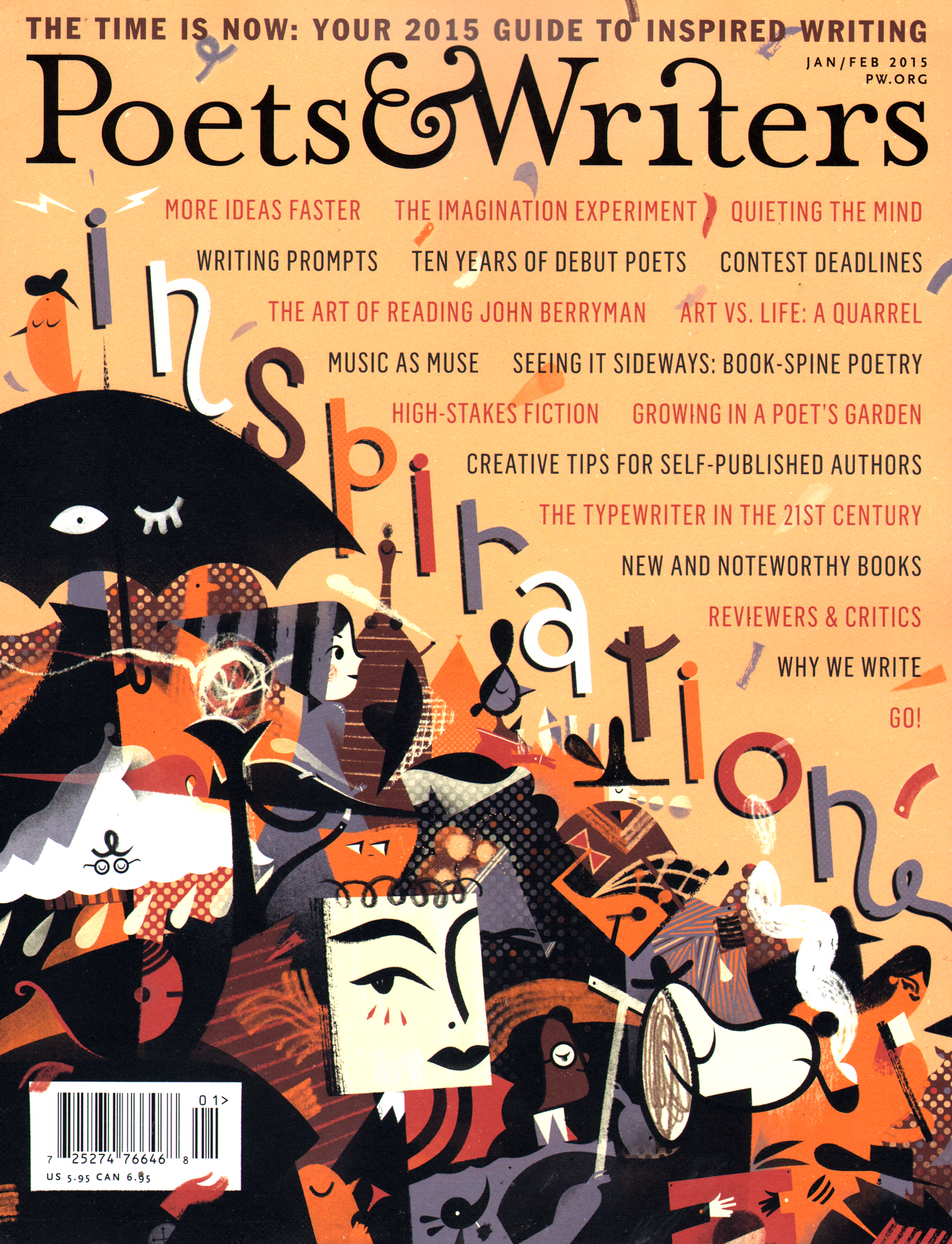 Poets-and-Writers January 01, 2015 Issue Cover