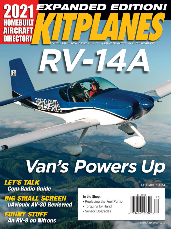 Kit-Planes December 01, 2020 Issue Cover