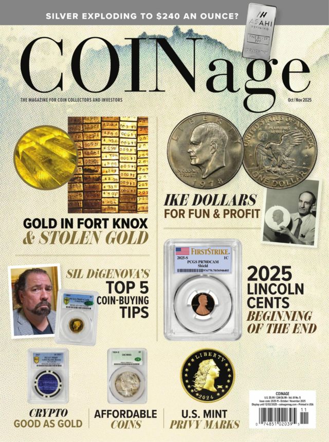 Coinage October 01, 2025 Issue Cover
