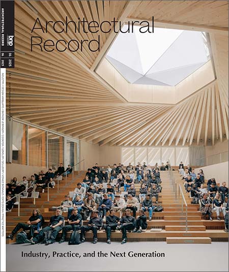 Architectural-Record June 01, 2025 Issue Cover