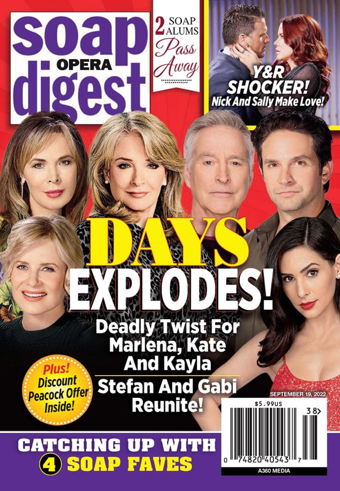 Soap-Opera-Digest September 19, 2022 Issue Cover