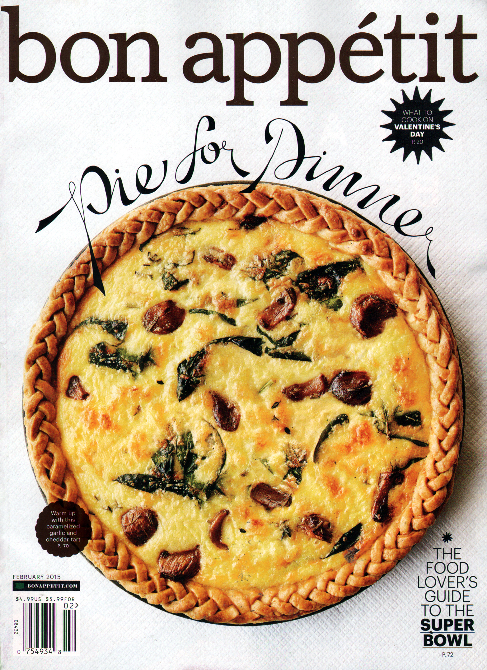 Bon-Appétit February 01, 2015 Issue Cover