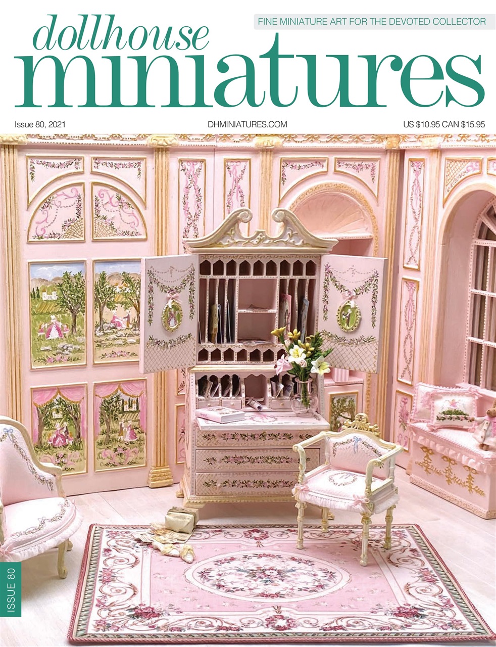 Dollhouse-Miniatures March 01, 2021 Issue Cover