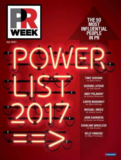 prweek July 01, 2017 Issue Cover