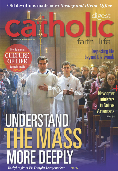 Catholic-Digest October 01, 2017 Issue Cover