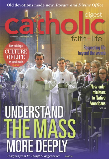 Catholic Digest October 01, 2017 Issue Cover