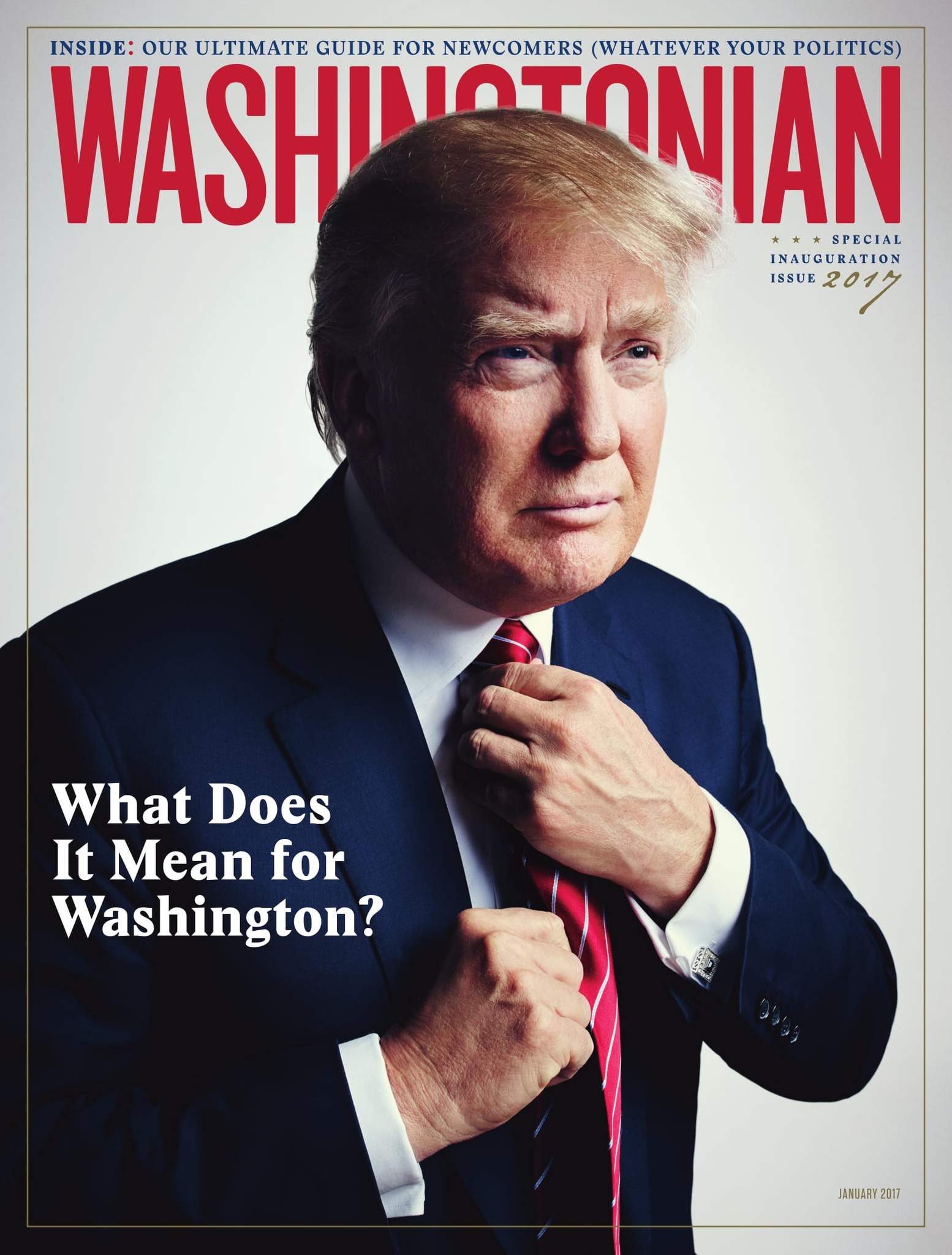 Washingtonian January 01, 2017 Issue Cover