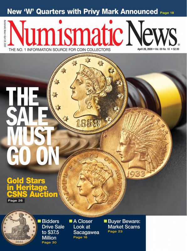 Numismatic-News April 28, 2020 Issue Cover