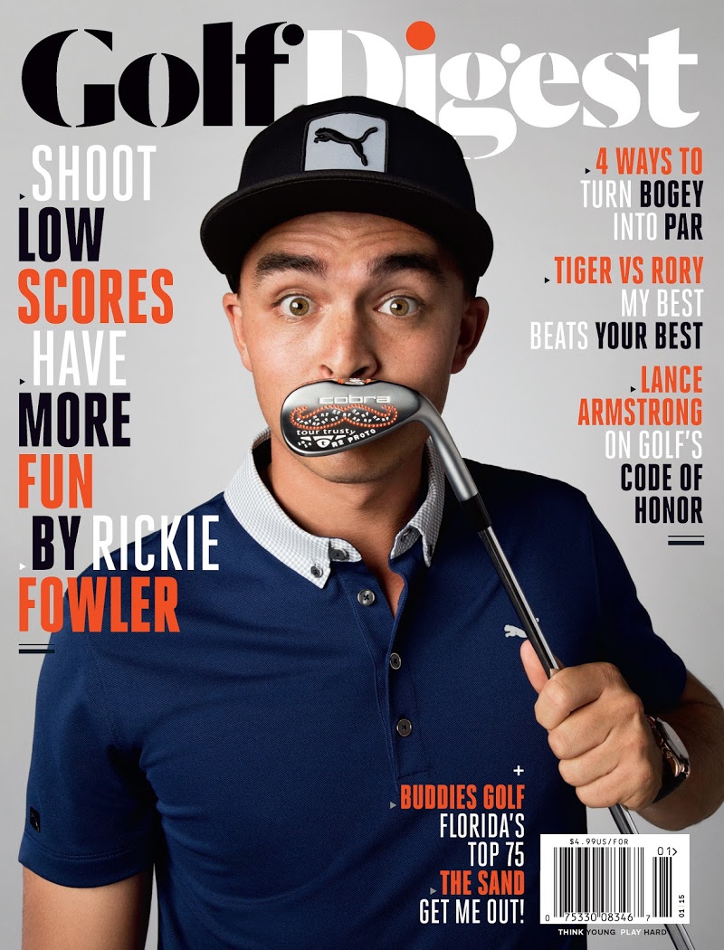 Golf-Digest January 01, 2015 Issue Cover