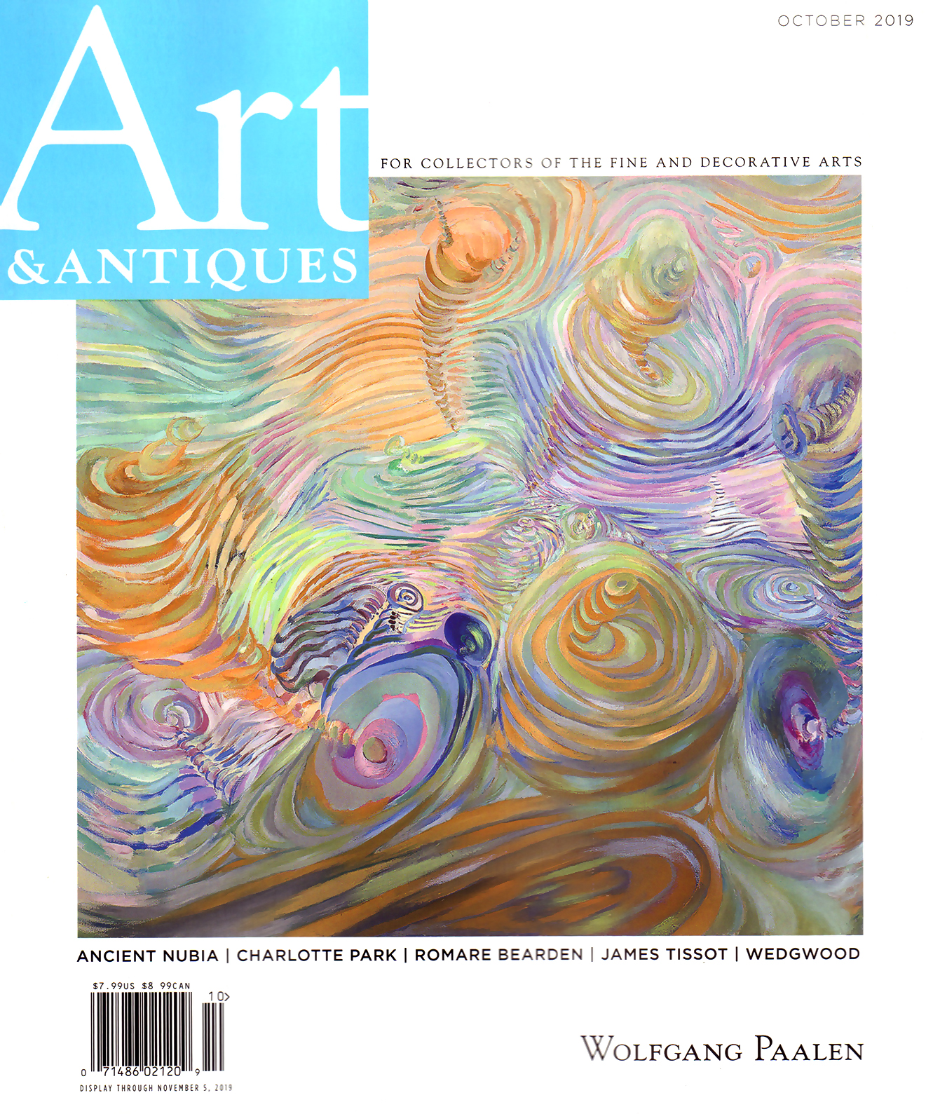Art-and-Antiques October 01, 2019 Issue Cover