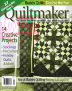Quiltmaker November 01, 2014 Issue Cover