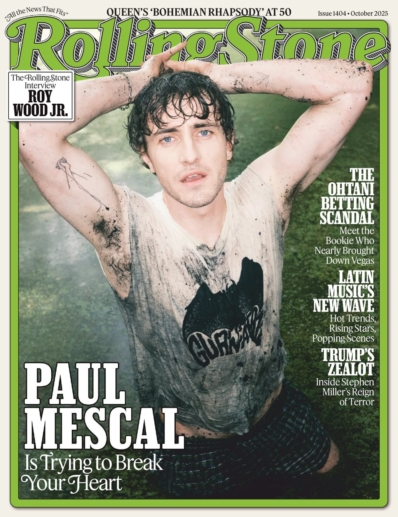 Rolling Stone October 01, 2025 Issue Cover