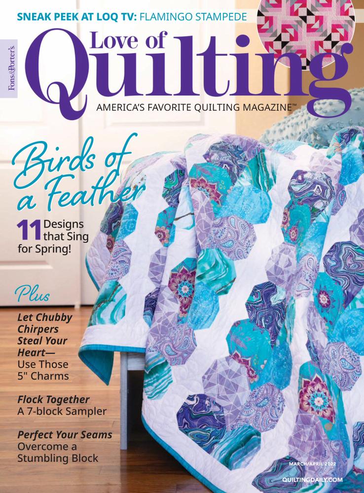 Fons-and-Porters-Love-of-Quilting March 01, 2022 Issue Cover