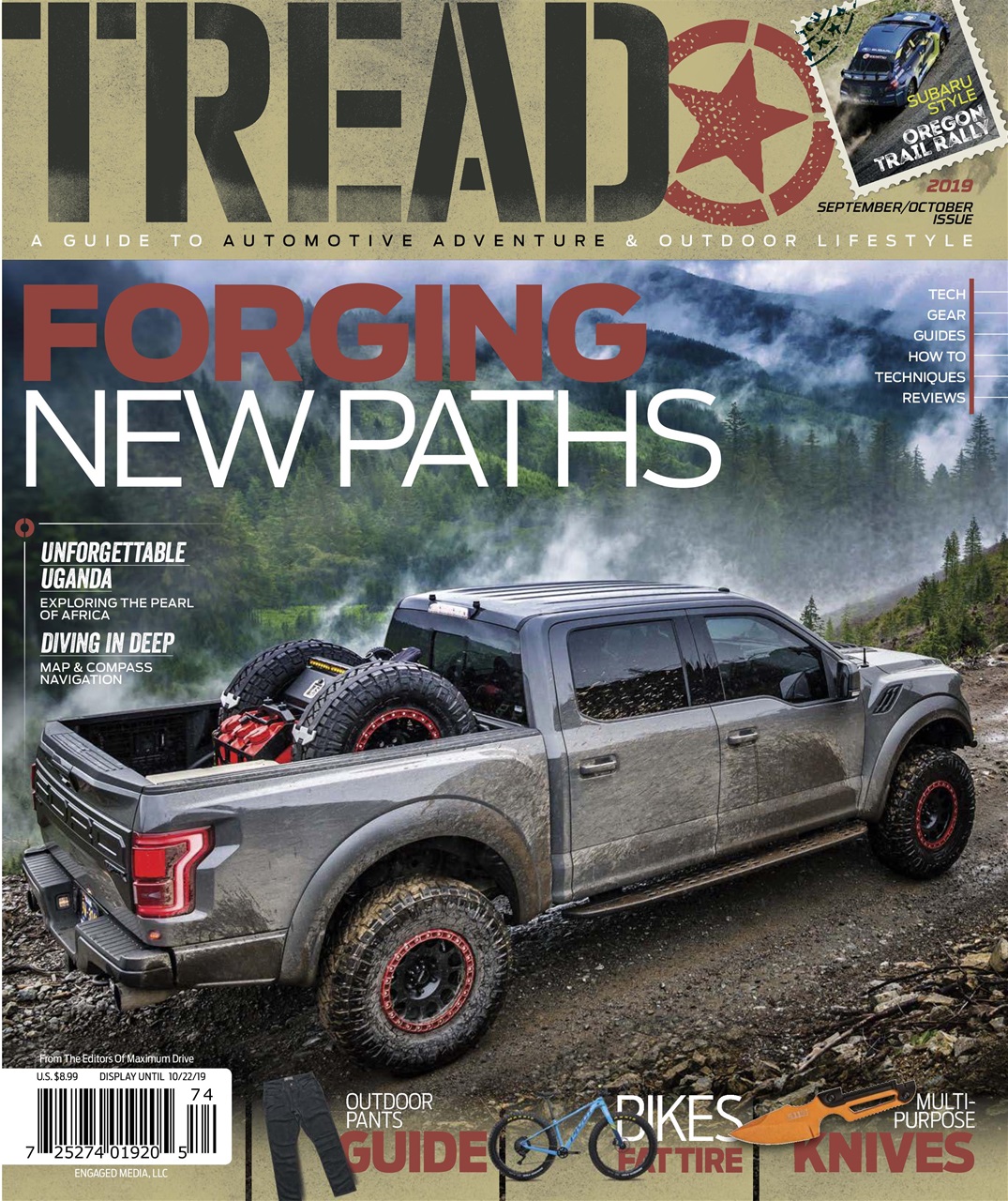 Tread September 01, 2019 Issue Cover