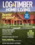 Log-and-Timber-Home-Living August 01, 2021 Issue Cover